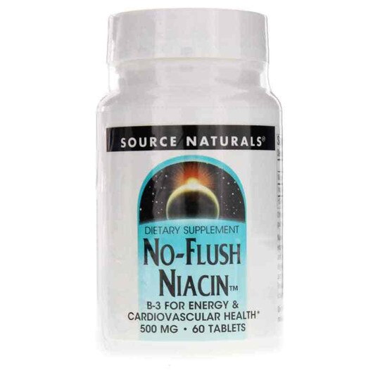NoFlush Niacin 500 Mg, Source Naturals